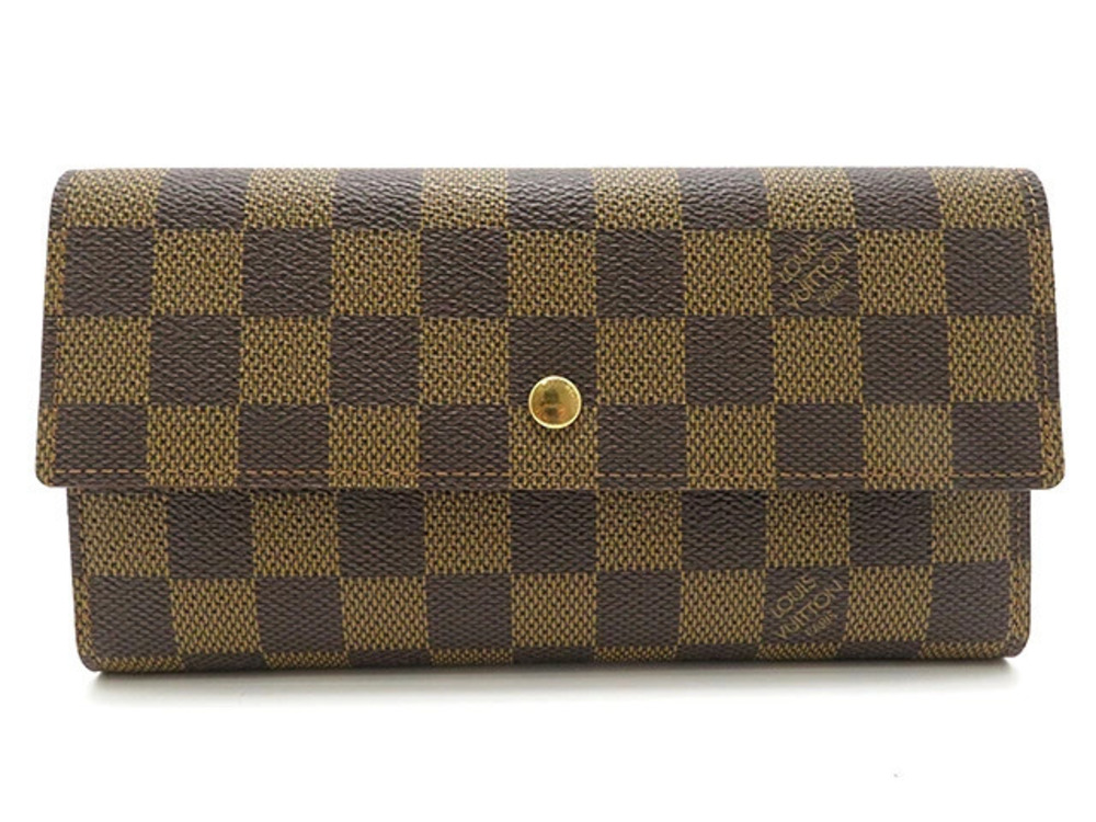 LOUIS VUITTON Wallet Accessories Portefeuille International Long Damier